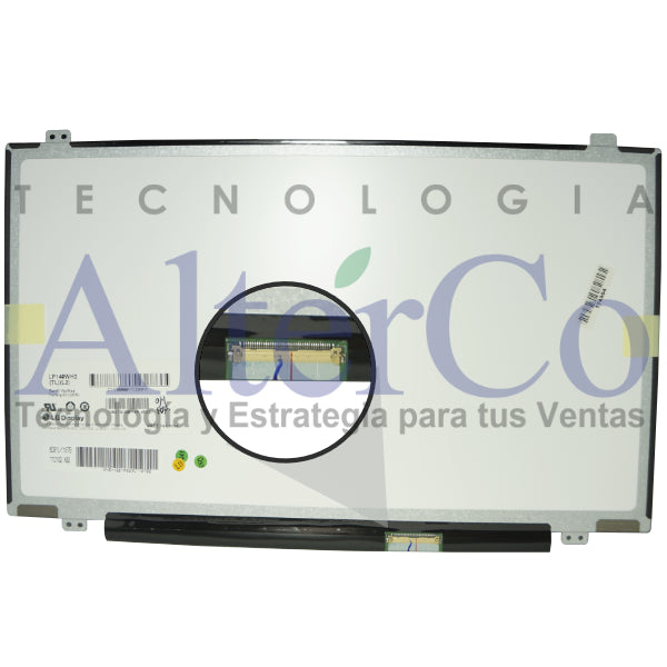 Lcd140 005 Pantalla Lcd 140 Led Wxga 1366x768 Slim Conector Inferio Tecnología Altérco 7915